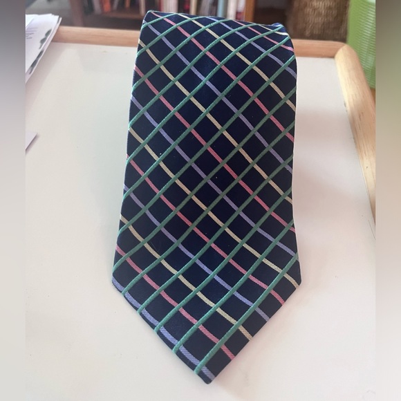 Lands End Spring Colors extra long 62” Tie - Picture 1 of 5